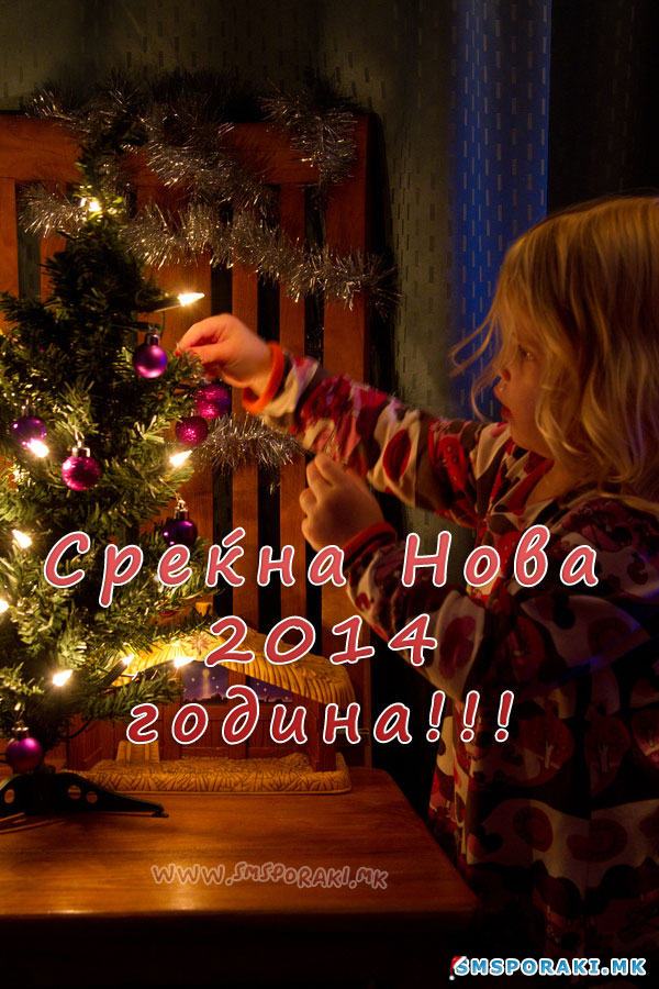 Посакај Среќна Нова 2014 година
